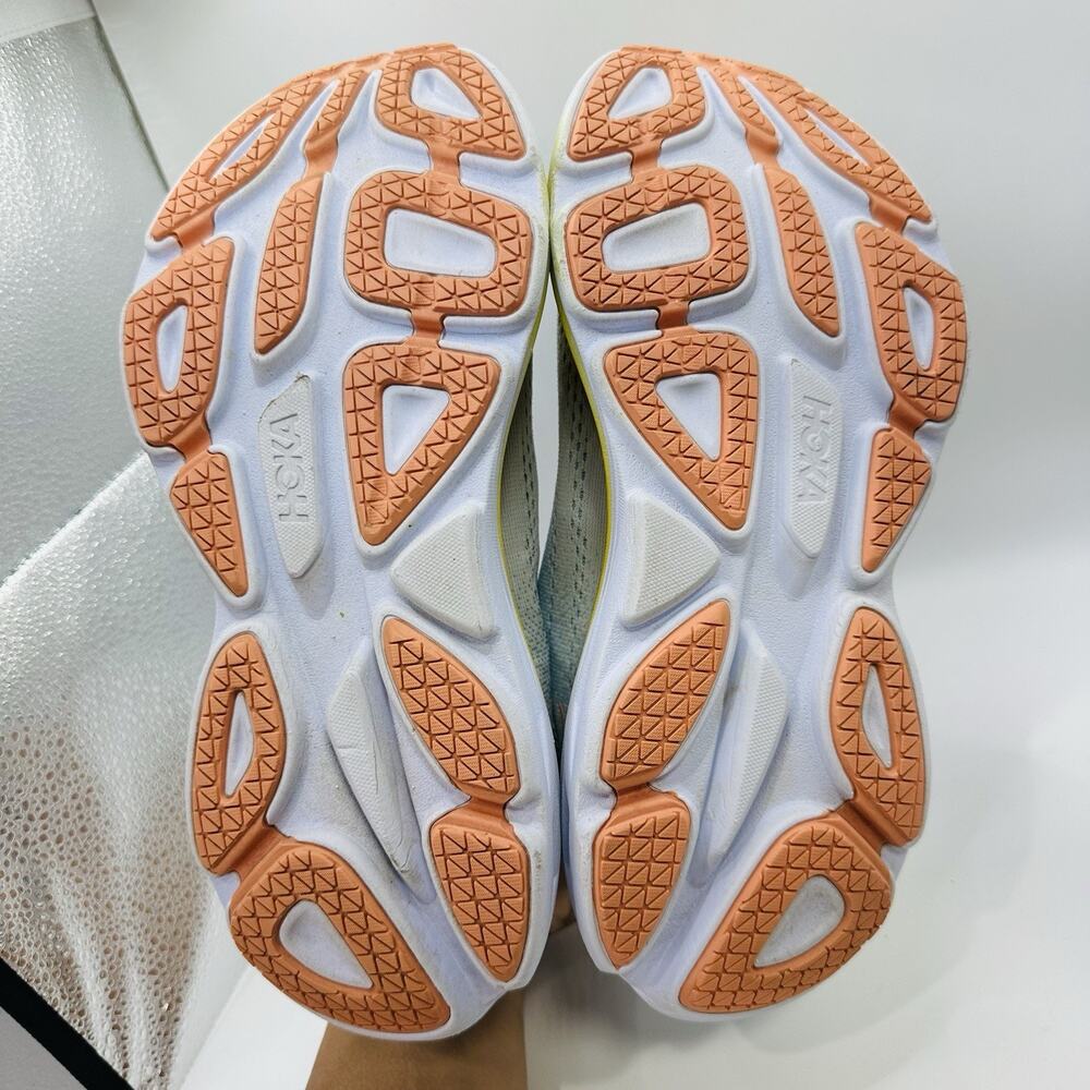 Hoka One One Bondi 8 ‘Blue Summer Song Country Air’ Women's Shoes Size 9 (B) EUC - Picture 7 of 9